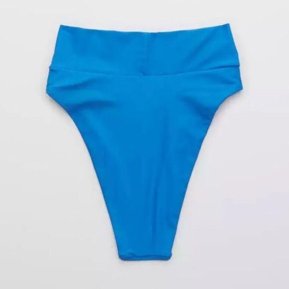 Aerie High Cut High-Waisted Cheeky Bikini Bottom Size XL NWT - Picture 2 of 4